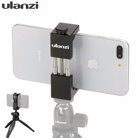 Ulanzi – support de trépied en métal pour Smartphone, pour iPhone Samsumg, support de tête de trépied à rotule U-30 pour appareil photo numérique DSLR, lumière LED ► Photo 1/6