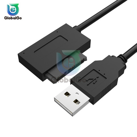 Câble adaptateur pour Sata II 7 + 6 | USB 2.0 à 13 broches USB 2.0 à Mini, câble adaptateur pour ordinateur portable, convertisseur de lecteur, câble USB ► Photo 1/6