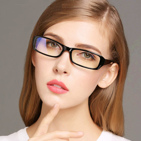 Lunettes Anti-fatigue à la mode pour femmes, monture carrée, rayon bleu, lunettes d'ordinateur, bon marché ► Photo 1/6