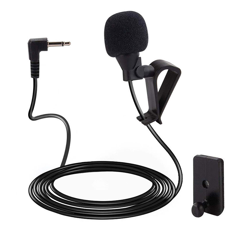 4.5V Microphone externe Bluetooth Microphone pour voiture Pioneer Microphone stéréo récepteur Radio 2.5mm connecteur prise 3M motif polaire ► Photo 1/6