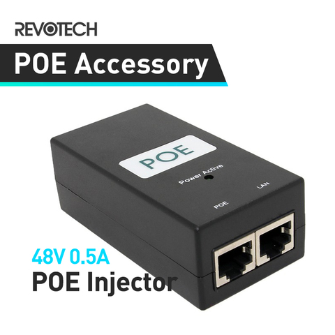 Nouvelle alimentation électrique d'injecteur POE de bureau 10/100Mbps de haute qualité, entrée 100V-240V, sortie 48V 0,5a ► Photo 1/5