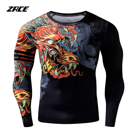 Costume Cosplay drôle t-shirts Style chinois Dragon 3d t-shirt mode Hip Hop fête marque vêtements hommes Plus vêtements de Fitness ► Photo 1/6