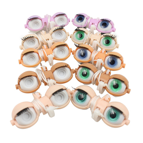 Blyth poupée yeux accessoires eye puces usine nude blyth poupée blanc normale violet foncé peau yeux pour poupées BRICOLAGE poupée ► Photo 1/6
