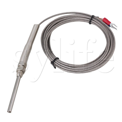 Nouveau générique 3 mètres haute température-100 ~ 1250 C Thermocouple K Type 50mm capteurs de sonde ► Photo 1/3