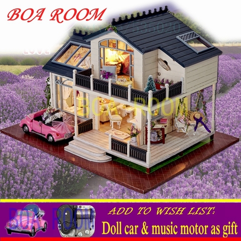 Maison De poupée poppenhoue, meuble Miniature en bois, maison De poupée Convertible, A032 ► Photo 1/6