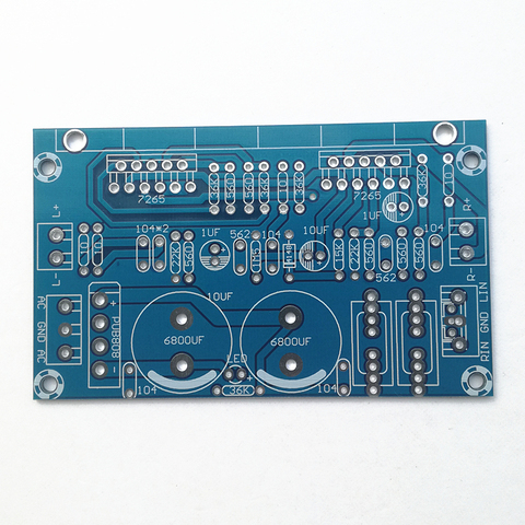 2 pièces TDA7265 BTL 2 canaux carte amplificateur de puissance PCB (pas de composants électroniques) ► Photo 1/3