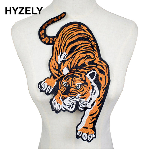 Patch tigre brodé pour vêtements, tissu en coton, vêtements avec it, patch de vélo, tissu NL275 ► Photo 1/4