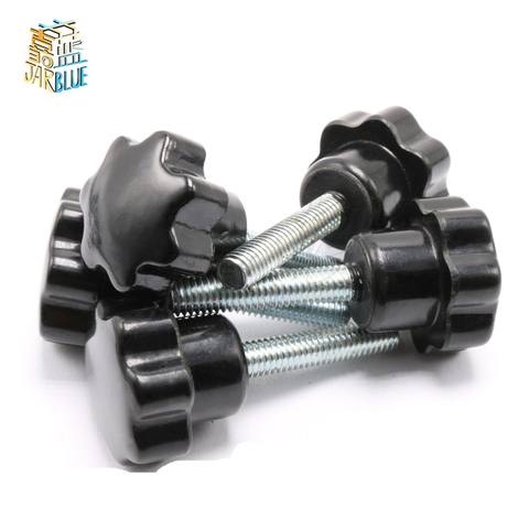 M4 M5 M6 M8 M10 M12 prune bakélite serrer à la main vis poignée boulon filetage étoile en forme d'écrous de serrage bouton en acier au carbone (Color : 35mm (5pcs), Size M4 M5 M6 M8 M10 M12 prune bakélite serrer à la main vis poignée boulon filetage étoile en forme d'écrous de serrage bouton en acier au carbone (Color : 35mm (5pcs), Size