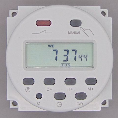 OKtimer-minuterie numérique LCD, Programmable, interrupteur, minuterie relais 16a, AC 220/230V, 240V, CN101A ► Photo 1/6