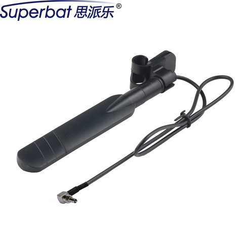 Superbat 698-960/1710-2170/2500-2600MHz 4G LTE 5dbi CRC9 antenne téléphone portable pince Booster prise aérienne pour Huawei USB Modem ► Photo 1/3