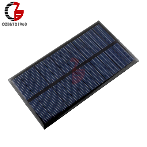 Mini panneau solaire en époxy, 6V, 100ma, 0.6W, chargeur photovoltaïque polycristallin ► Photo 1/4