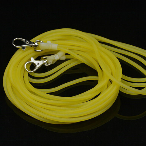 Fil de pêche en caoutchouc élastique solide, diamètre 4mm 5mm 6mm, corde de retenue, corde épaisse avec crochet 5m-27m ► Photo 1/6