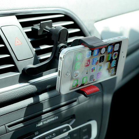 Support universel de téléphone portable pour grille d'aération de voiture, pour Iphone 6 7 8 Plus, GPS, accessoires, nouveauté 2016 ► Photo 1/5