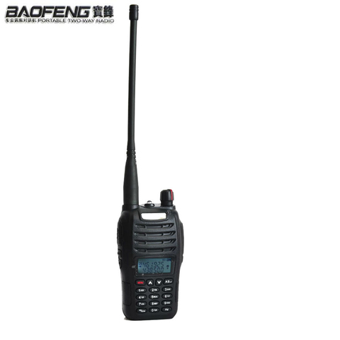 Chaud! Baofeng – walkie-talkie Radio Vhf Uhf double bande, équipement Mobile de Police pour Radio amateur émetteur-récepteur 2 Radio bidirectionnelle uv b6 ► Photo 1/6