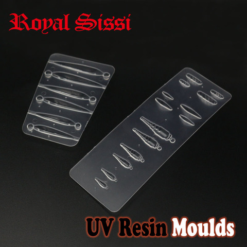 Royal Sissi – moules en résine UV, combinaison de liage à la mouche, moules en forme de poisson, nymphe et méné, assortiment d'outils de liage à la mouche ► Photo 1/6