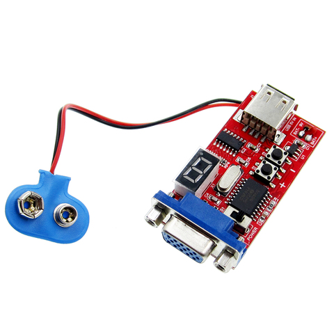 Générateur de Signal VGA, testeur LCD, 15 sorties de Signal, alimentation par batterie USB royaume-uni ► Photo 1/2