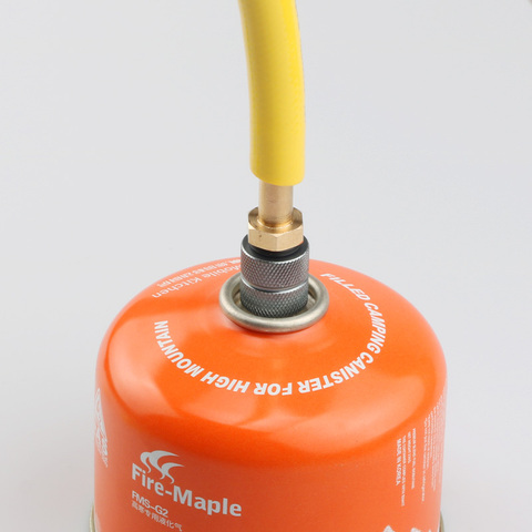Adaptateur vanne à commutation sûre pour réchaud à l'extérieur, pour se connecter à un cylindre de gaz liquéfié, brûleur de gaz, 6mm, 10mm ► Photo 1/6