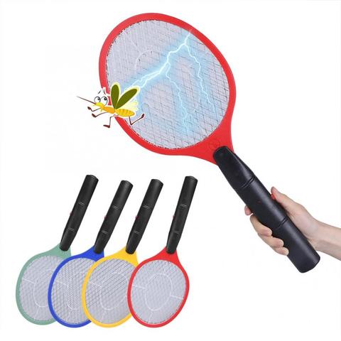 Raquette électrique anti-moustiques, sans fil, pour l'été, pour tuer les insectes volants et domestiques ► Photo 1/6