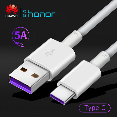 Câble USB d'origine Huawei chargeur rapide téléphone 5A type-c câbles de données haute vitesse pour samsung Huawei Mate 20 P20 P30 Pro Honor AP71 ► Photo 1/6