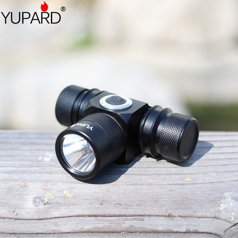 YUPARD – lampe frontale XM-L2 LED T6, alimentée par batterie rechargeable 18650, 2 modes d'éclairage, étanche, haute puissance, idéal pour le Camping et la chasse ► Photo 1/2