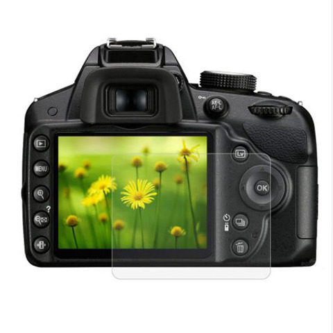 Protecteur d'écran pour Nikon, Film de Protection en verre trempé pour appareil photo D3100 D3200 D3300 D3400 D3500 DSLR LCD ► Photo 1/3