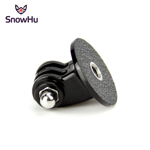 SnowHu pour GoPro accessoires Mini monopode support de trépied adaptateur de montage pour Go Pro Hero 9 8 7 6 5 4 Yi 4K caméra GP03 ► Photo 1/6