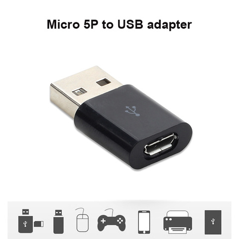 Etmakit USB mâle à Micro USB femelle OTG adaptateur convertisseur chargeur de données pour téléphone tablette nk-shopping ► Photo 1/6