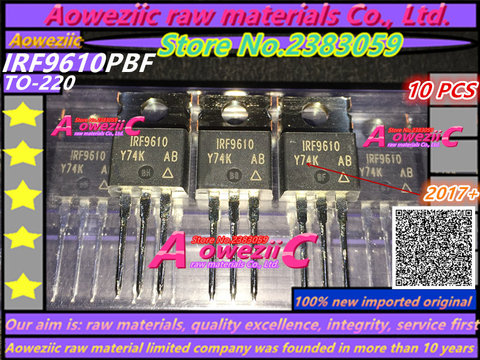 Aowezic – nouveau transistor original IRF9610PBF à-2017 à effet de champ MOS, canal N, 100 + 220, 200V, a ► Photo 1/2