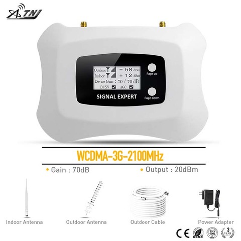 WCDMA – amplificateur de Signal 3G, 2022 MHz, kit répéteur avec antenne Yagi, 2100 ► Photo 1/6