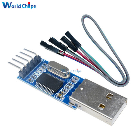 Adaptateur de convertisseur USB vers RS232 TTL PL2303 PL2303HXA, Module de carte de téléchargement avec couvercle Flexible, câble à 4 broches ► Photo 1/6