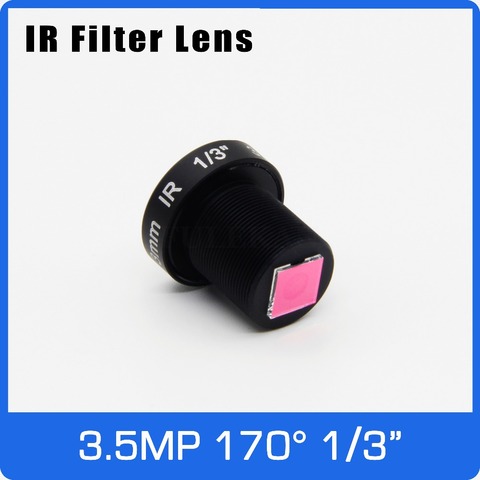 Filtre IR lentille 2.3mm fixe 1/3 pouce 170 degrés grand Angle pour EKEN/SJCAM AR0330/OV4689 caméra d'action ou enregistreur de conduite automobile ► Photo 1/5