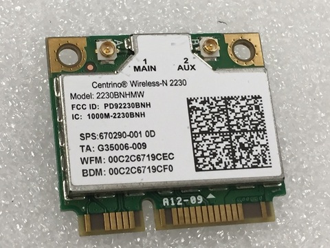 SSEA nouvelle carte réseau pour Intel Centrino sans fil-N 2230 demi Mini carte Pcie WIFI bluetooth 4.0 pour Hp DV4 DV6 DV7 SPS 670290-001 ► Photo 1/1