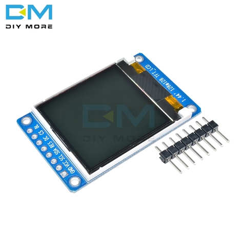 Module d'affichage LCD TFT en série 1.44x128 ST7735S, 128 pouces, couleur, 8 broches, Interface série SPI, remplace l'alimentation OLED 3.3V ► Photo 1/6