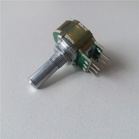 1 pièces potentiomètre pas à pas 21 chiffres A10K A20K A50K A100K A250K potentiomètre poignée progressive 20MM double pour amplificateur HIFI ► Photo 1/6