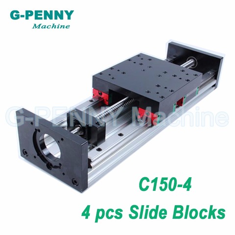 Table coulissante CNC axe Z HG20, rail de guidage linéaire, avec vis à billes 1605 ou 1610, table mobile pour le mouvement de l'axe X et Y ► Photo 1/6