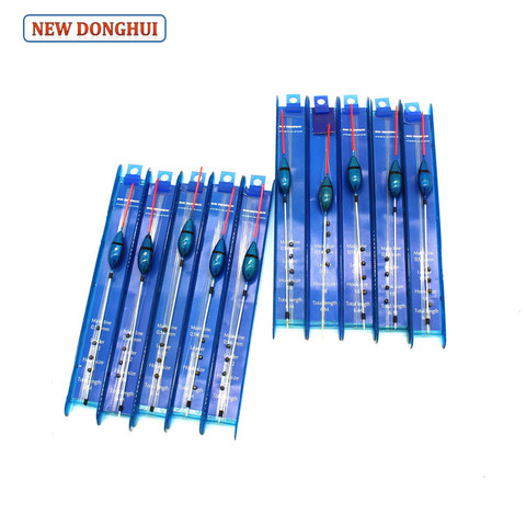 Newdonghui Flotteur De Pêche Ensemble Enrouleur Flotteur Ready-Made Rig 5 pcs/pack ou 10 pcs/pack Pêche Accessoire S'attaquer 0.5g Juste 1 ► Photo 1/6