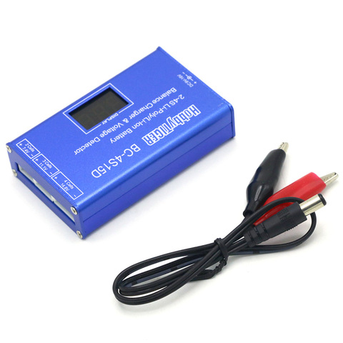 BC-4S15D batterie Lithium Lipo Balance chargeur détecteur de tension LCD affichage numérique Balance chargeur avec adaptateur pour batterie RC ► Photo 1/6