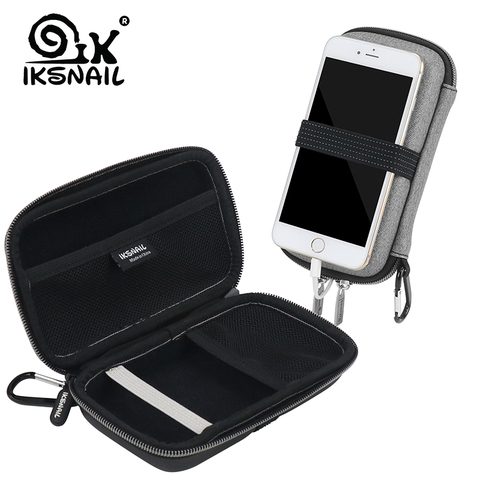 IKSNAIL – sac de rangement pour batterie externe, sacs de protection électroniques pour iPhone avec câble USB, étui d'insertion de disque dur ► Photo 1/6