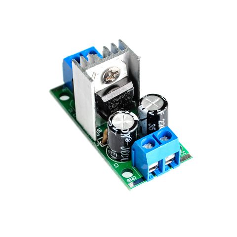 L7805 L7812 LM7805 LM7812 DC/AC trois bornes régulateur de tension Module d'alimentation 5V 9V 12V sortie Max 1.2A ► Photo 1/3