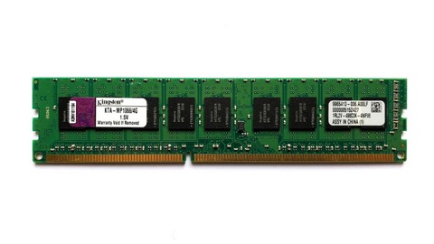 Kingston Mémoire RAM DDR3 4G 1066MHZ CL7 240pin 1.5V PC3-8500U ordinateur de bureau de mémoire ► Photo 1/1