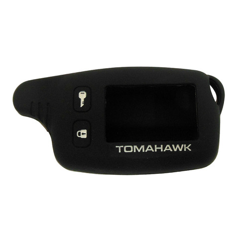Tomahawk – coque en Silicone pour télécommande de voiture, version russe TW9010, TW9020, TW9030, TW4000, Lcd, bidirectionnel ► Photo 1/4