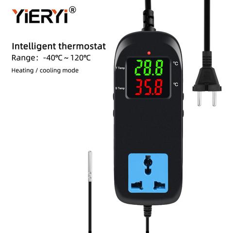 Yieryi MH-2000 AC90V ~ 250V Thermostat électronique de qualité LED régulateur de température de reproduction numérique Thermostat Thermocouple ► Photo 1/6