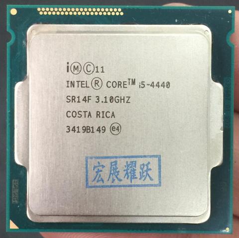 Ordinateur pc Intel Core i5-4440 i5 4440 Processeur Quad-Core LGA1150 De Bureau CPU 100% fonctionne correctement processeur d'ordinateur de bureau ► Photo 1/1