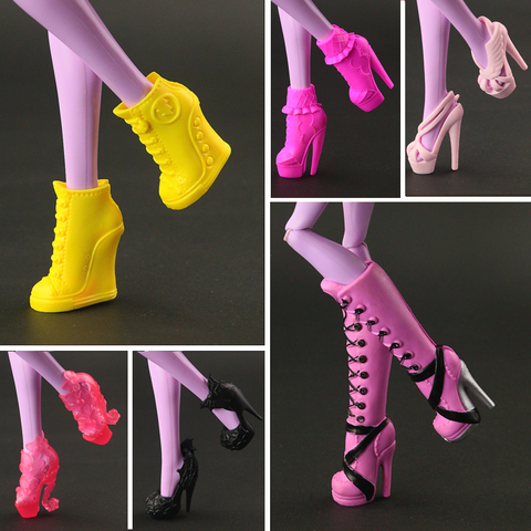 Chaussures originales colorées pour Monster doll, 2022, chaussures blanches de haute qualité, accessoires de poupée, livraison gratuite ► Photo 1/6