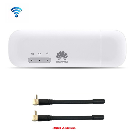 Huawei – Modem déverrouillé E8372 E8372h-153, avec 2 antennes, 150M LTE, USB, 4G, WiFi ► Photo 1/6