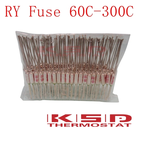 Fusible thermique RY Tf 10 pièces, 128 130 133 degrés Celsius 10A250V protecteur thermique en métal, coque en métal, manchette thermique ► Photo 1/4