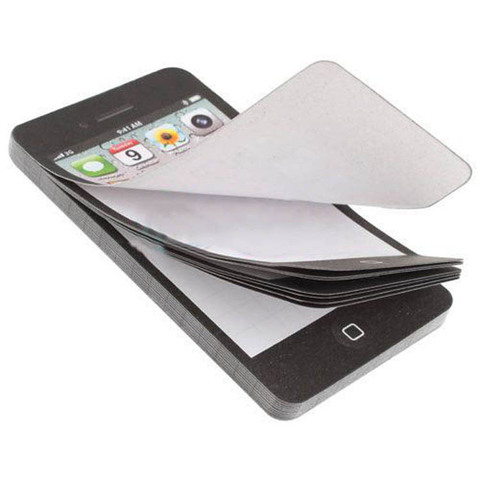 Bloc-notes en forme de téléphone portable, bloc-notes, cadeau pragmatique, fournitures scolaires et de bureau, nouvel arrivage ► Photo 1/5