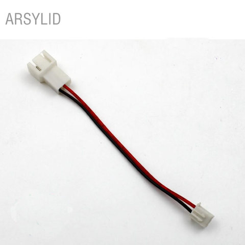 Arsycover câble de conversion 3 broches à 2 broches 2.5mm adaptateur ventilateur pour VGA ventilateur alimentation 2pin mini 2pin ► Photo 1/1