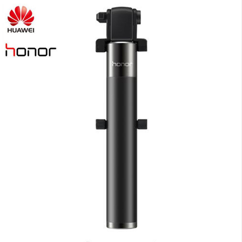 Original Huawei honneur Selfie bâton monopode filaire Selfi auto-bâton extensible obturateur portable pour iPhone Android Huawei Xiaomi ► Photo 1/6