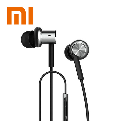 D'origine Xiaomi Hybride Pro HD Écouteurs/Mi In-Ear Hybride De Commande Filaire Avec MICRO pour Xiaomi iPhone Samsung Redmi 4 4X Smartphone ► Photo 1/6